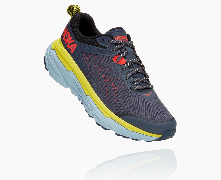 Hoka One One Trainers Mens Blue - Challenger ATR 6 - 03148MFIT